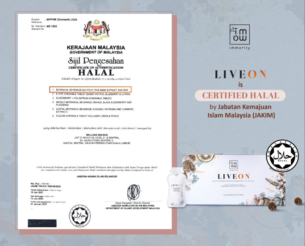 LIVEON_Halal certificate_ENG