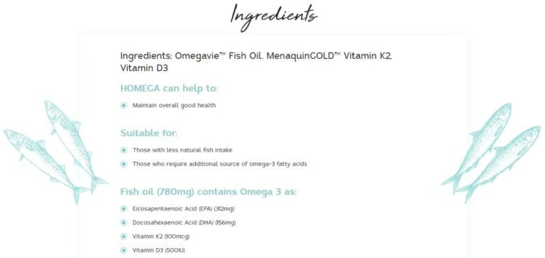 Tigrox Homega | Wellous Australia 2 tigrox homega ingredients