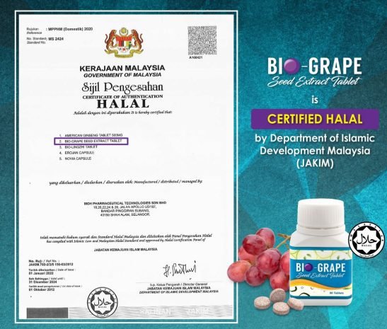 Bio-Grape Seed_Halal certificate_ENG Bio-Grape Seed_Halal certificate_ENG