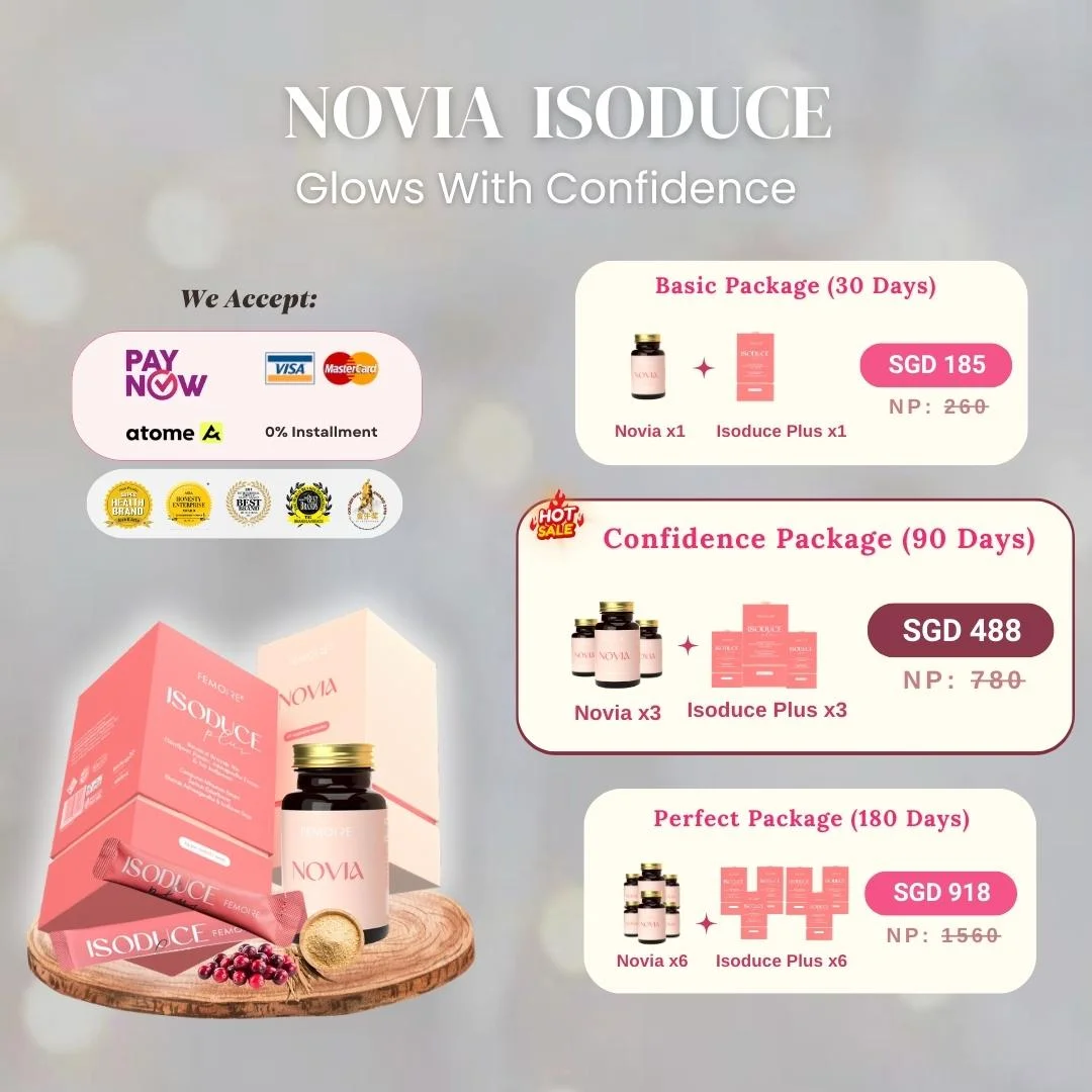 Novia & Isoduce - Wellous Singapore
