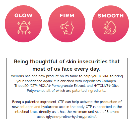 dvine collagen benefits to skin